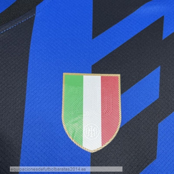 Nuevo Tailandia 1ª Camiseta Inter Milán 24/25 Azul Baratas